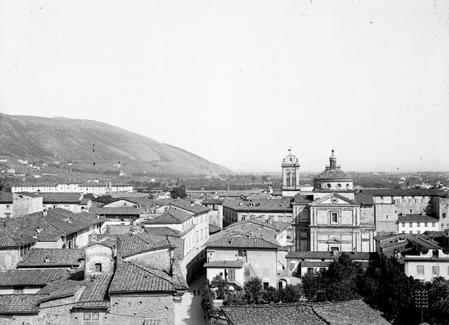 Veduta di Prato (est) da Palazzo Pretorio