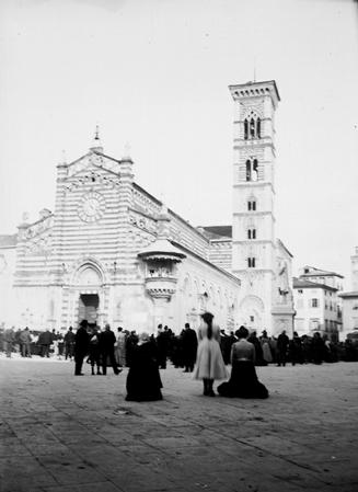 Cattedrale. Cerimonia del Sacro Cingolo (a.1901?)